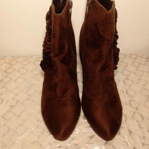 Ankle women's heel boots.